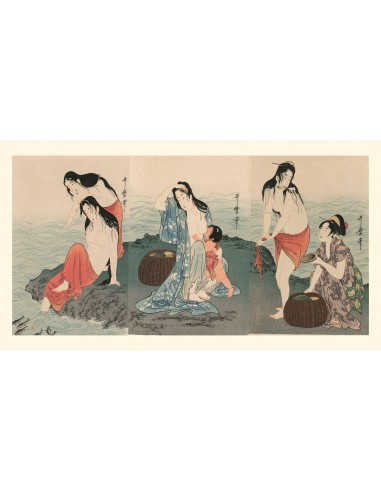 Les Pêcheuses d’Awabe de Utamaro | Reproduction Fine Art du meilleur 