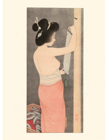 Après le bain, de Shinsui Ito | Reproduction Fine Art En savoir plus