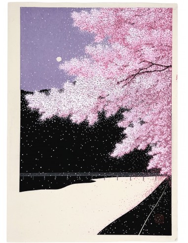 Estampe Japonaise de Teruhide Kato | Printemps à Arashiyama de pas cher