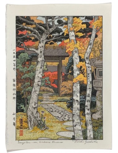 Estampe Japonaise de Yoshida Toshi | Sangetsu, Musée d'Hakone Economisez 