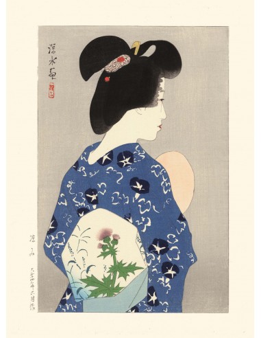 Soirée fraiche de Shinsui Ito | Reproduction Fine Art Véritable concentré