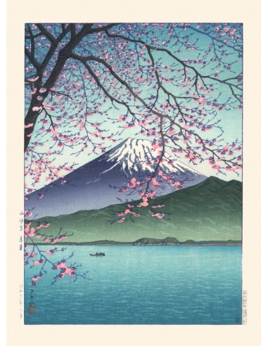 Mont Fuji au Printemps de Hasui Kawase | Reproduction Fine Art 50-70% off 