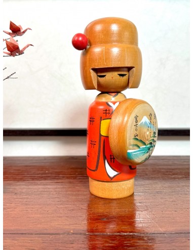 Kokeshi créative vintage de Kunio Miyagawa |  Ombrelle Mont Fuji 50-70% off 