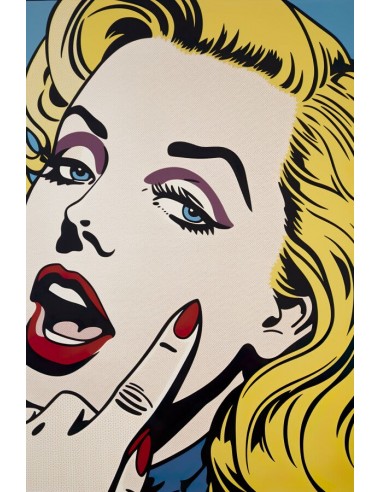 Tableau Femme Pop Art pas chere