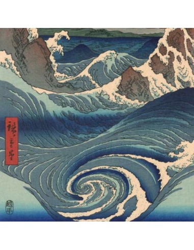 Le Tourbillon de Naruto à Awa de Hiroshige | Reproduction Fine Art solde