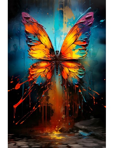 Tableau Papillon Moderne commande en ligne