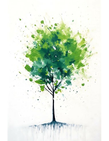 Tableau Arbre Vert la livraison gratuite