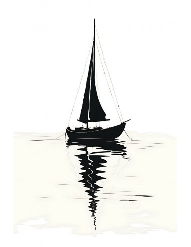 Tableau Bateau Noir et Blanc Découvrez la collection